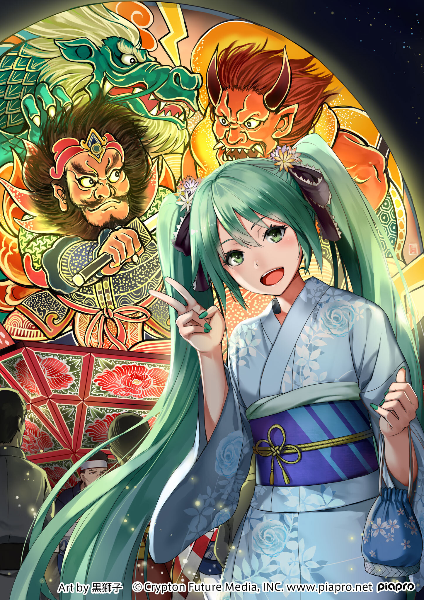 クリプトン｜初音ミクが「弘前ねぷた300年祭」の公式応援キャラクター